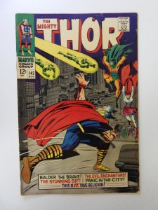 Thor #143 (1967) FN condition