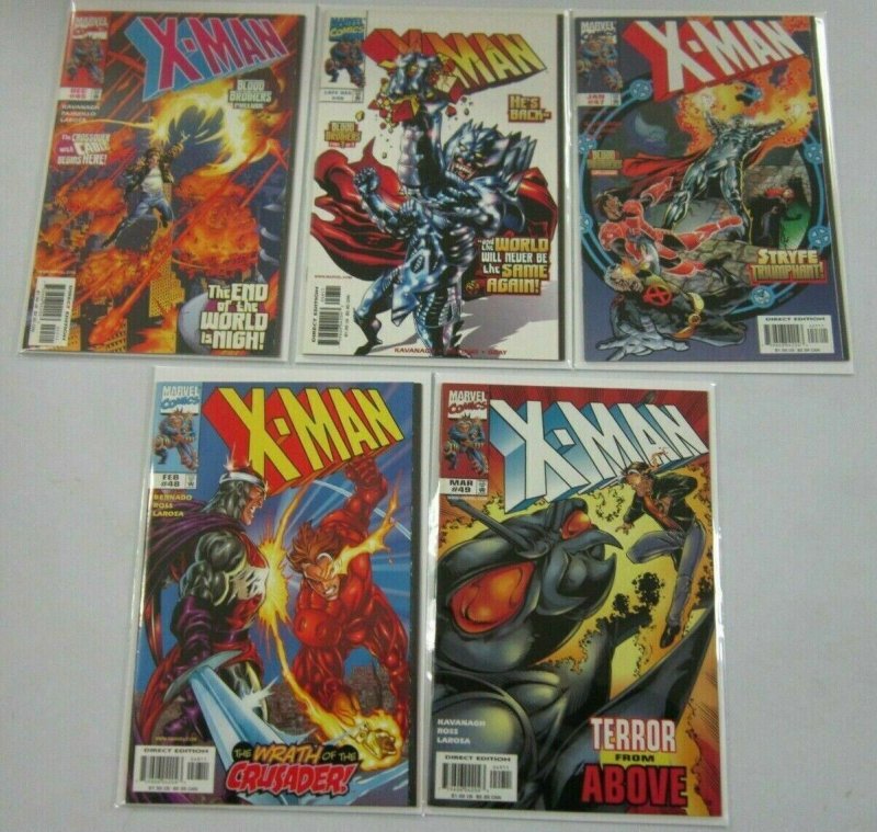 X-Man Comic Lot #2-49 45 diff 9.0 NM (1995 -99)