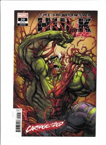 THE IMMORTAL HULK #20  (2019) NICK BRADSHAW | CARNAGE-IZED HULK | 1ST PRINT
