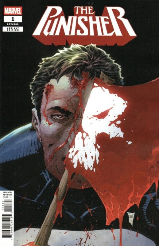 Punisher #1 Philip Tan 1:25 Variant Cover Near Mint
