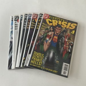 Identity Crisis 1 2 3 4 5 6 7 Lot Run Set Near Mint Nm Dc Comics