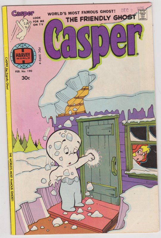 The Friendly Ghost Casper #190