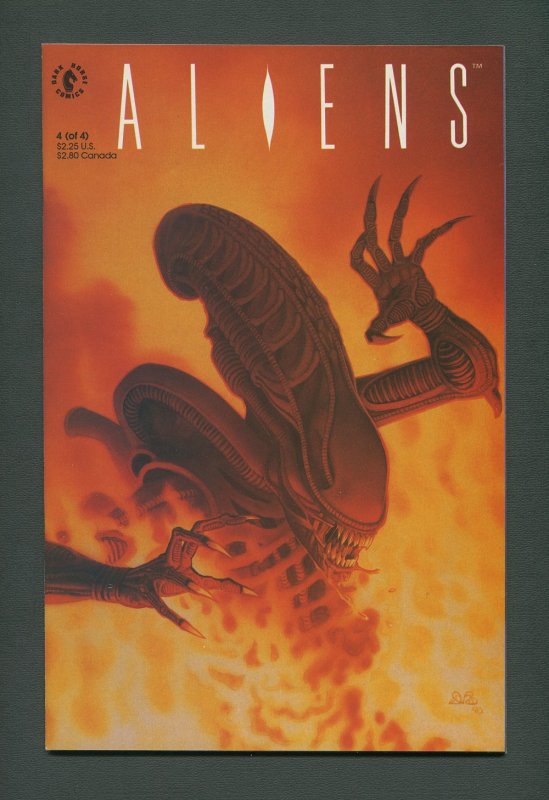 Aliens #4  /  9.4 NM  / 2nd Series  May 1990