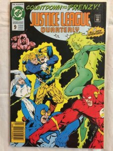 Justice League International Quarterly #9 Comic Book DC 1992