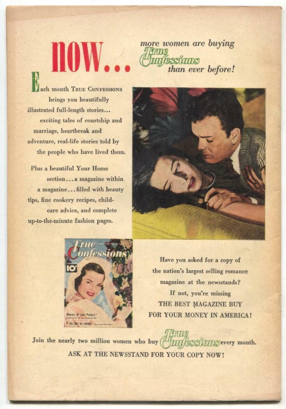 Romantic Story #13 1951- Fawcett Golden Age- VF