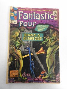 Fantastic Four #37 (1965) FR/GD Condition 3 extra staples added
