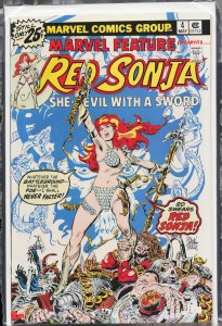 Marvel Feature #4 (1976) Red Sonja