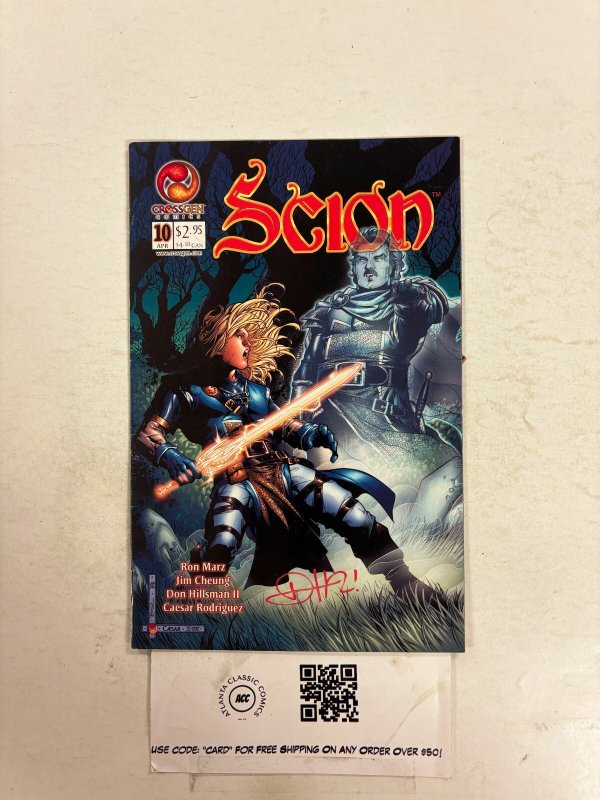 Scion #10 NM Crossgen Comic Books Signed Don Hillsman II 15 HH109