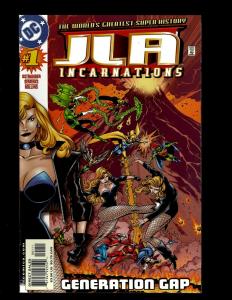 10 Comics JLA Foreign Bodies 1 Gatekeeper 1 2 Incarnations 1 2 3 4 5 6 7 GK26 