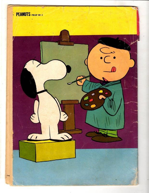 Peanuts # 3 1963 VG- Gold Key Comic Book Charley Brown Snoopy Linus J305