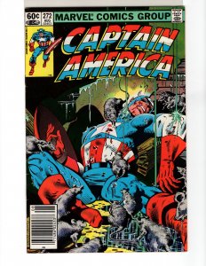 Captain America #272 Newsstand Edition (1982) - [470•ECA1]