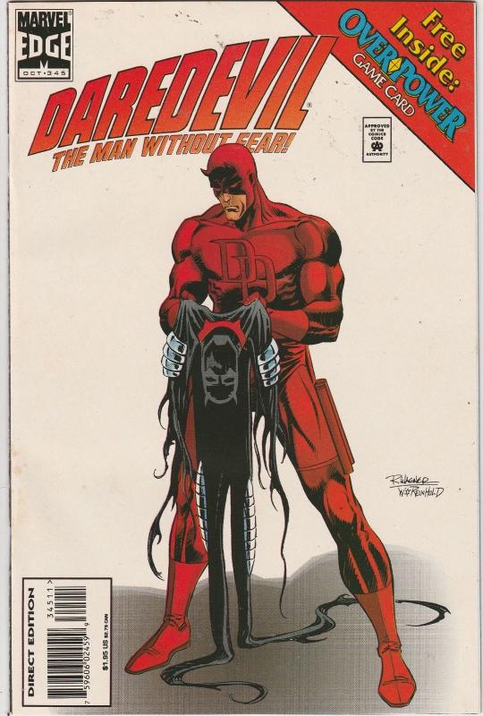 5 Daredevil Marvel Comic Books # 344 345 347 348 349 DeMatteis Wagner AH5