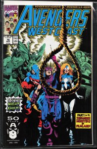 Avengers West Coast #76 (1991) West Coast Avengers / Avengers West Coast