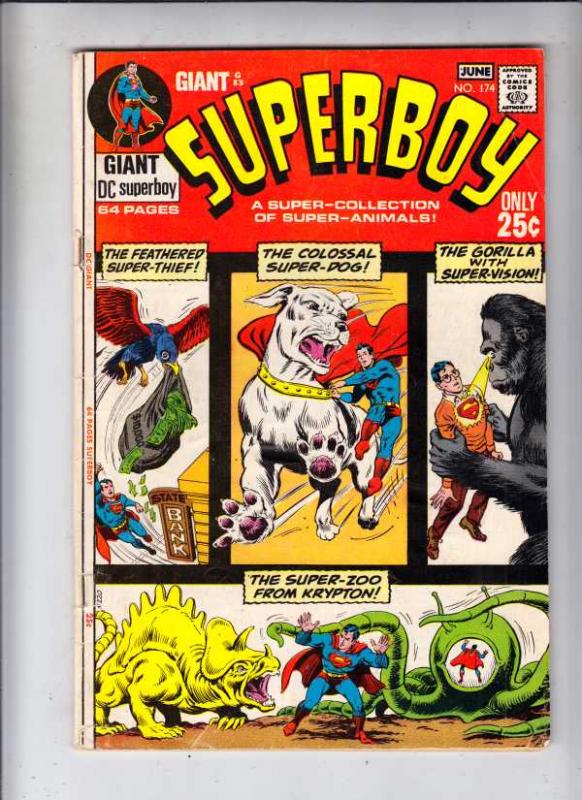 Superboy #174 (Jun-71) FN Mid-Grade Superboy