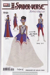 EDGE OF SPIDER-VERSE (2022 MARVEL) #4 VARIANT 1:10 CHEN DESIGN NM G54486