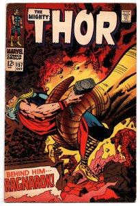 THE MIGHTY THOR #157 (1968) STAN LEE | JACK KIRBY | SILVER AGE | 6.5-7.5