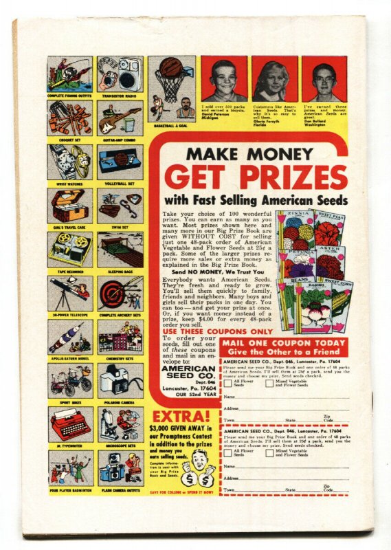 Silver Surfer #16 comic book 1970 Marvel-Mephisto VG/FN 