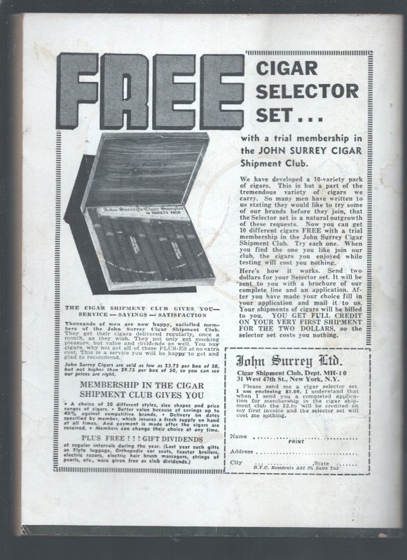 Manhunt 10/1963-Terror cover -Hardboiled crime pulp fiction by Stephen Marlowe-D