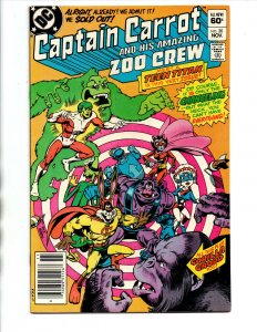 Captain Carrot and his Zoo Crew #20 newsstand - Teen Titans - 1983 - VF/NM 