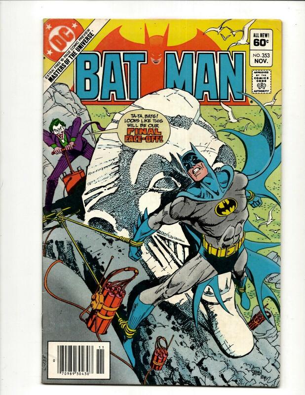 Batman # 353 VF DC Bronze Age Comic Book Joker Robin Catwoman Penguin J371