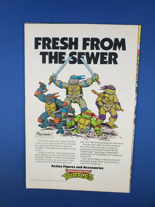 TMNT  ADVENTURES 1 F VF FIRST ISSUE 1989