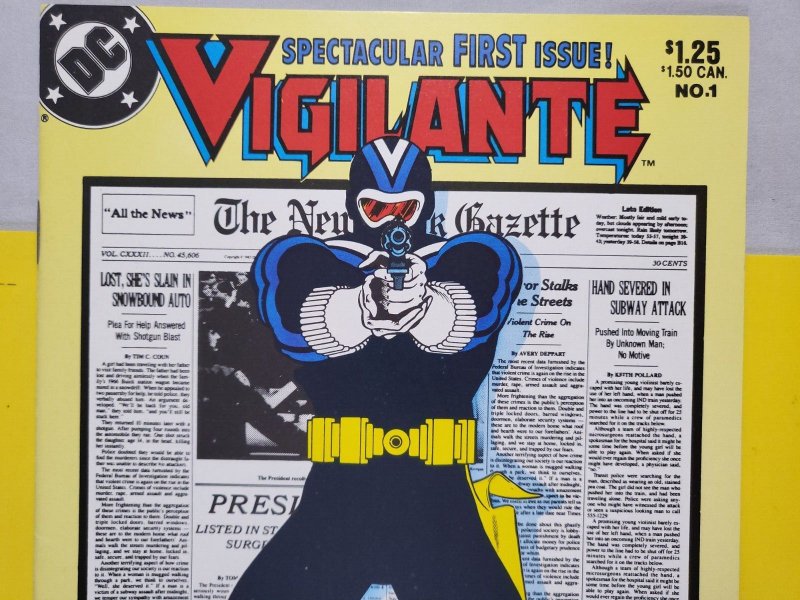 Vigilante #1 1983 DC Comics 1st Ongoing Solo Series