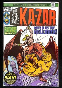 Ka-Zar #15 (1976)