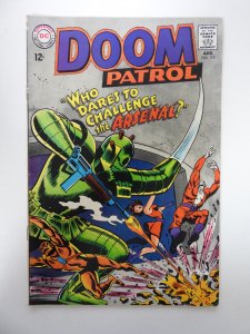 Doom Patrol #113 (1967) FN condition stamp back cover