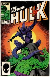 Incredible Hulk #308 (Marvel, 1985) VG-