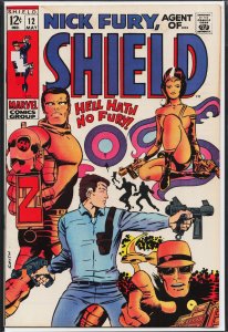 Nick Fury, Agent of SHIELD #12 (1969) Nick Fury