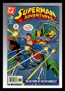 Superman Adventures #53 (2001) THE RETURN OF MISTER MIRACLE! / MC#45