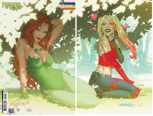 (2024) POISON IVY #23 & HARLEY QUINN #41 Connecting Pride Variant Cover Set
