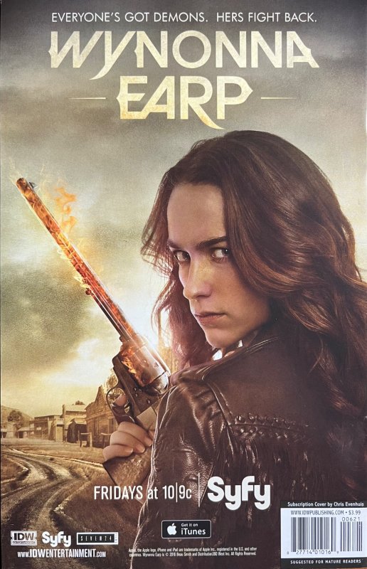 Wynonna Earp #6 Cover C (2016) NM Condition Variant