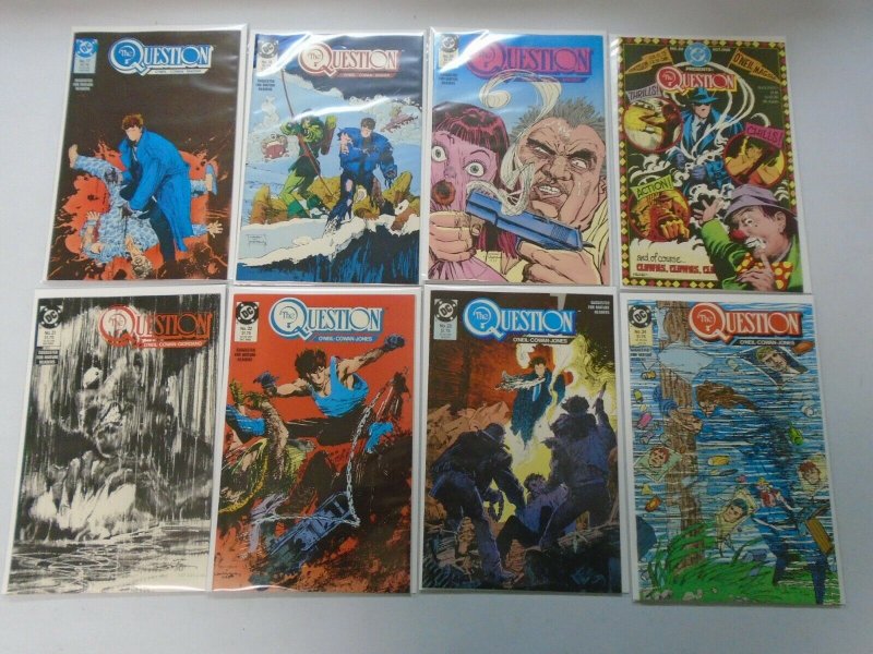 The Question run #1-32 8.0 VF (1987-89 1st Series)