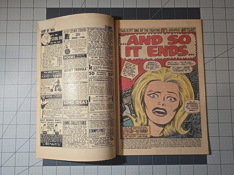 Fantastic Four #71 Stan Lee / Jack Kirby (Marvel Comics February 1968)