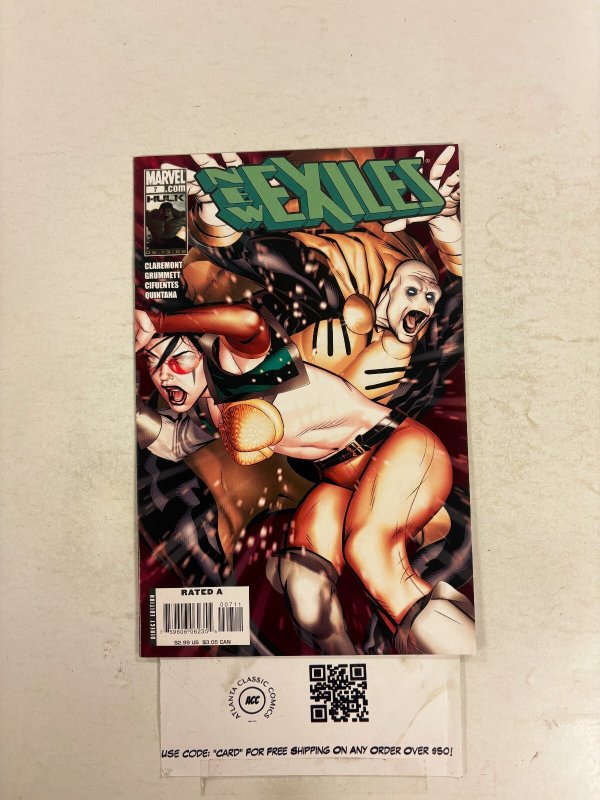 New Exiles #7 NM Marvel Comic Books Psylocke Morph Sabretooth Rogue Cat 6 HH104