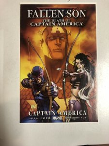 Fallen Son The Death of CAPTAIN AMERICA (2007) # 3 1st Clint & Kate Bishop Cover