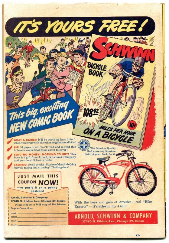 Kerry Drake Detective Cases #15  1949 - Harvey  -VG - Comic Book