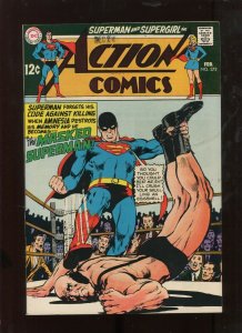 ACTION COMICS #372  (9.0) THE MASKED SUPERMAN