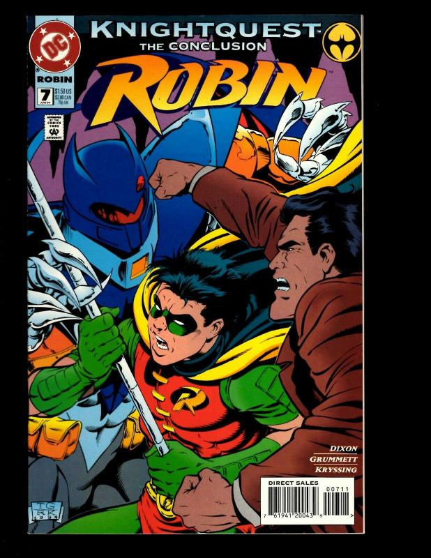 12 DC Comics Robin 7 Robin II 1 2 3 4 Robin III 1 2 3 4 5 6 Robin 3,000 # 2 JF7