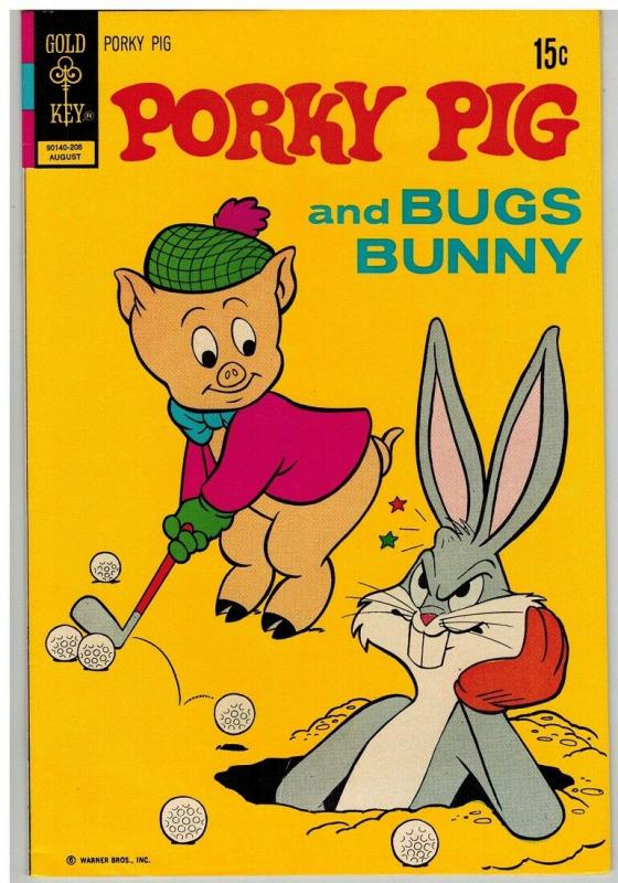 PORKY PIG (1965-1984 GK) 43 VF Aug. 1972 COMICS BOOK