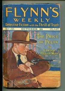 FLYNN'S WEEKLY DETECTIVE FICTION-OCT 16 1926-PULP-CRIME-MYSTERY-WARE-good