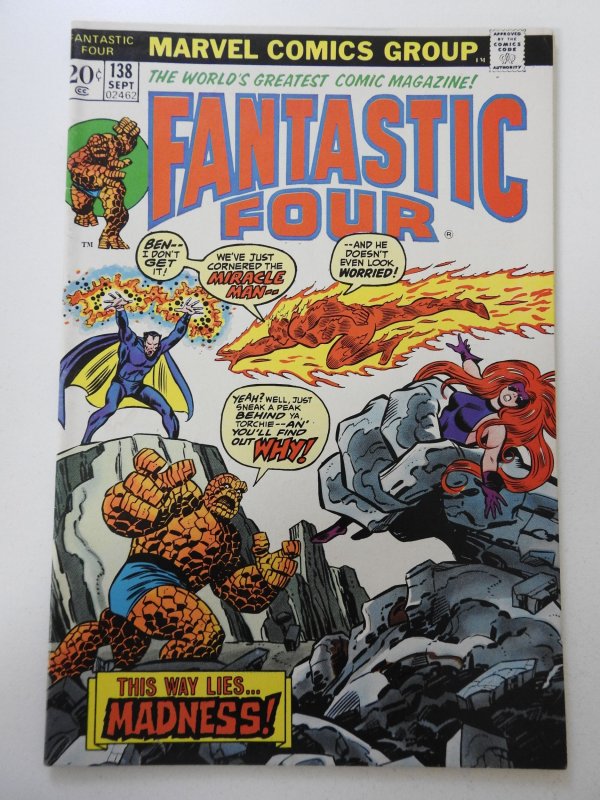 Fantastic Four #138 (1973) FN+ Condition!