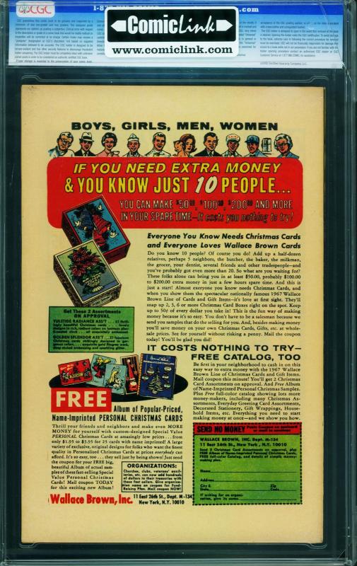 AMAZING SPIDER-MAN #52-CGC 9.0-MARVEL COMICS SILVER-AGE 0991704004