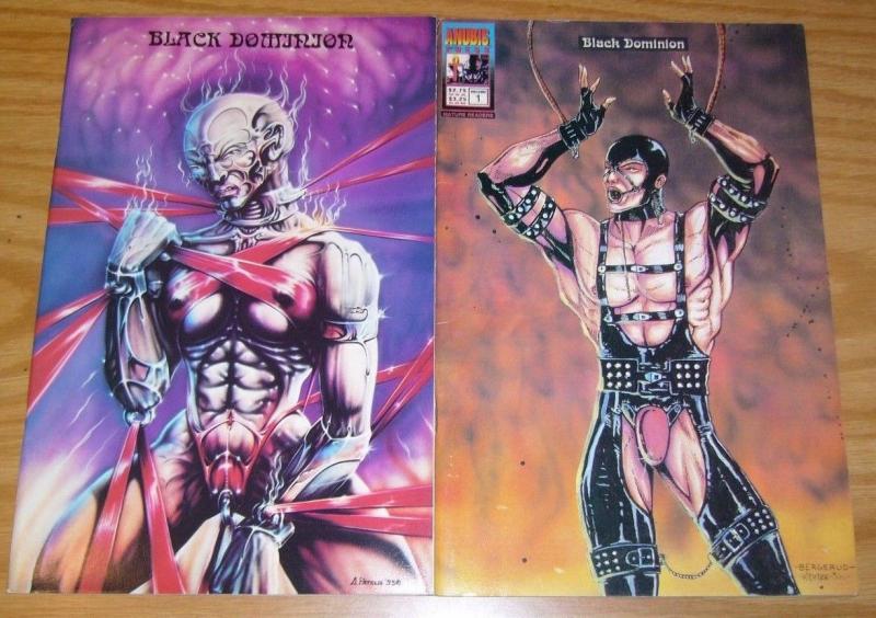 Black Dominion #1-2 VF/NM complete series - jim balent - beachum - james o'barr