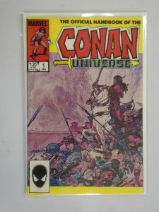 Official Handbook of the Conan Universe #1 7.0 FN VF (1986)