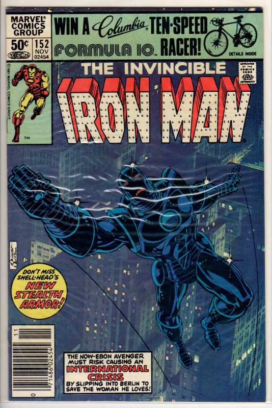 Iron Man #152 (1981) 7.0 FN/VF