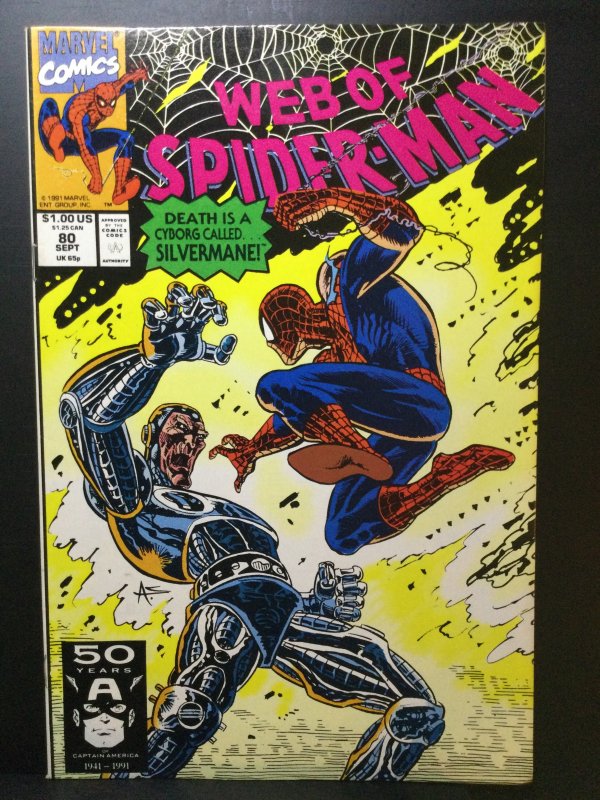 Web of Spider-Man #80 Direct Edition (1991)