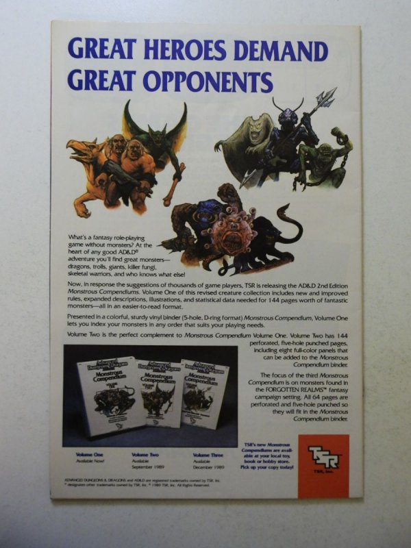 The Uncanny X-Men #251 (1989) FN Condition MJ Insert intact