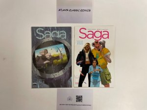 2 Saga Image Comic Books Chapter # 55 56 Staples Vaughan  67 NO2